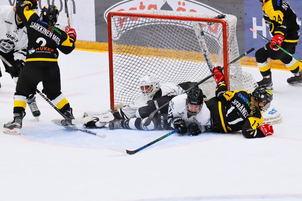 Maalinedustilanne Kärpät-TPS ottelussa